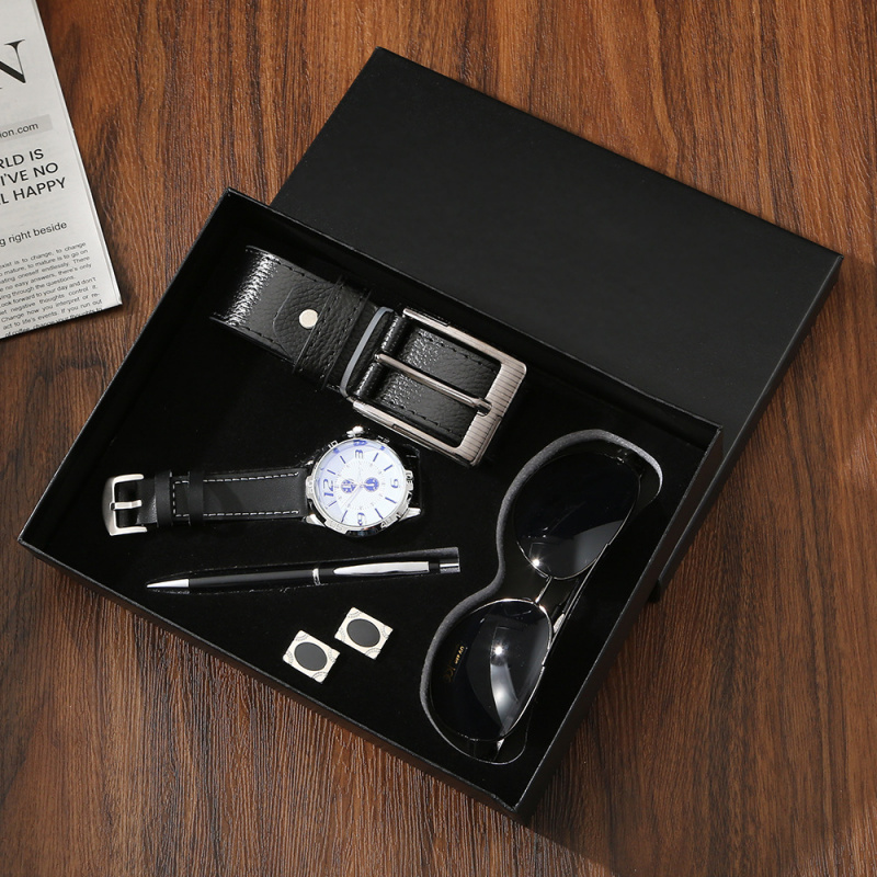 Jewelry Or Watches - ชุดนาฬิกาธุรกิจสำหรับวันพ่อ นาฬิกา แว่นกันแดด เข็มขัด ปากกา สำหรับคุณพ่อหรือแฟนหนุ่ม