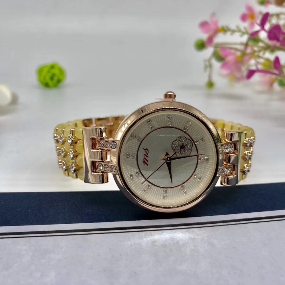 Fine Jewelry Watches Women - สร้อยข้อมือลูกปัดหินสีเหลืองอําพันธรรมชาติและนาฬิกากันน้ํา DIY เครื่องประดับสําหรับผู้หญิงสําหรับของขวัญสําหรับชายหาดฤดูร้อนขายส่ง!