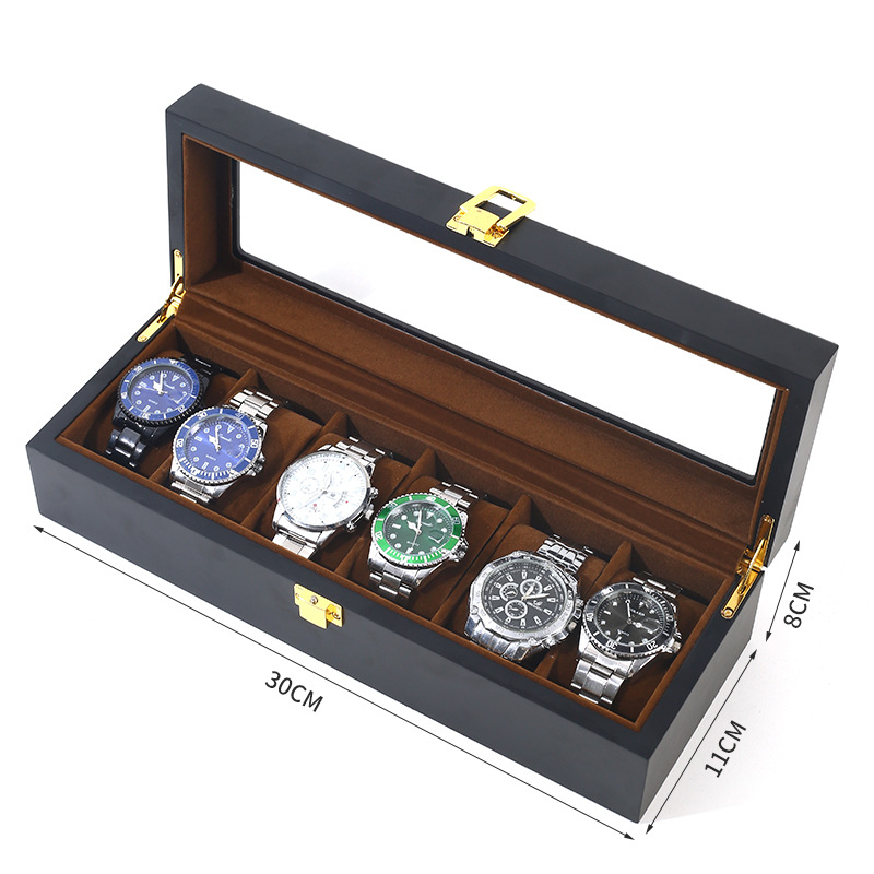 Jewelry Box That Holds Watches - กล่องไม้ใส่นาฬิกาหรูหราทำด้วยมือขนาด6/10/12ช่องกล่องใส่นาฬิกาออแกไนเซอร์จัดเก็บสำหรับใส่นาฬิกา