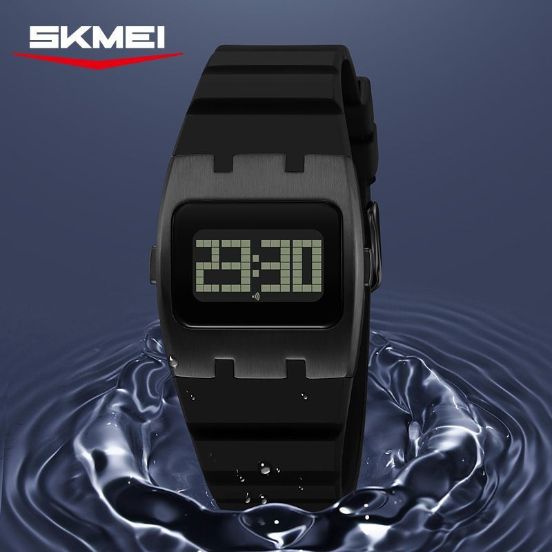 Moments Watches & Jewelry Vaughan Mills - โมเมนท์บิวตี้ SKMEI แฟชั่นนาฬิกา LED ส่วนบุคคลสำหรับผู้ชาย นาฬิกาข้อมือโลหะผสมเรืองแสง