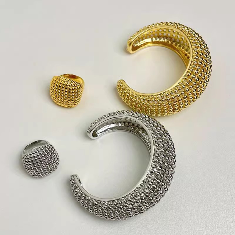 ชุดแหวนกำไลข้อมือแบบเปิดลายลูก - Minimalist Ring Stackable บทวิจารณ์และราคา