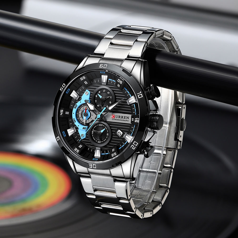 นาฬิกาผู้ชาย CURREN นาฬิกาข้อม - Jewelry Inspired Watches บทวิจารณ์และราคา