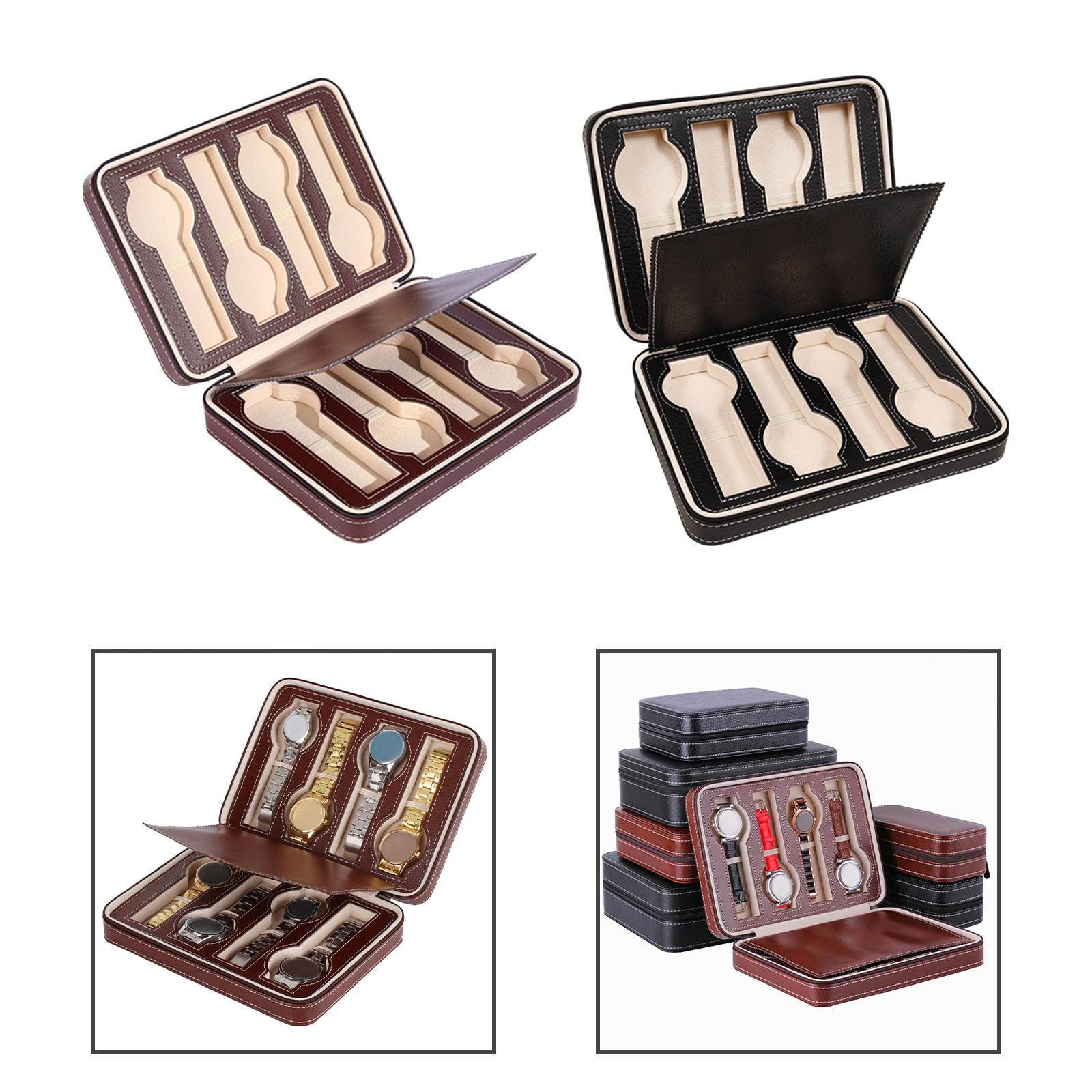 กล่องใส่นาฬิกา กล่องเก็บนาฬิกา - Jewelry Box That Holds Watches บทวิจารณ์และราคา