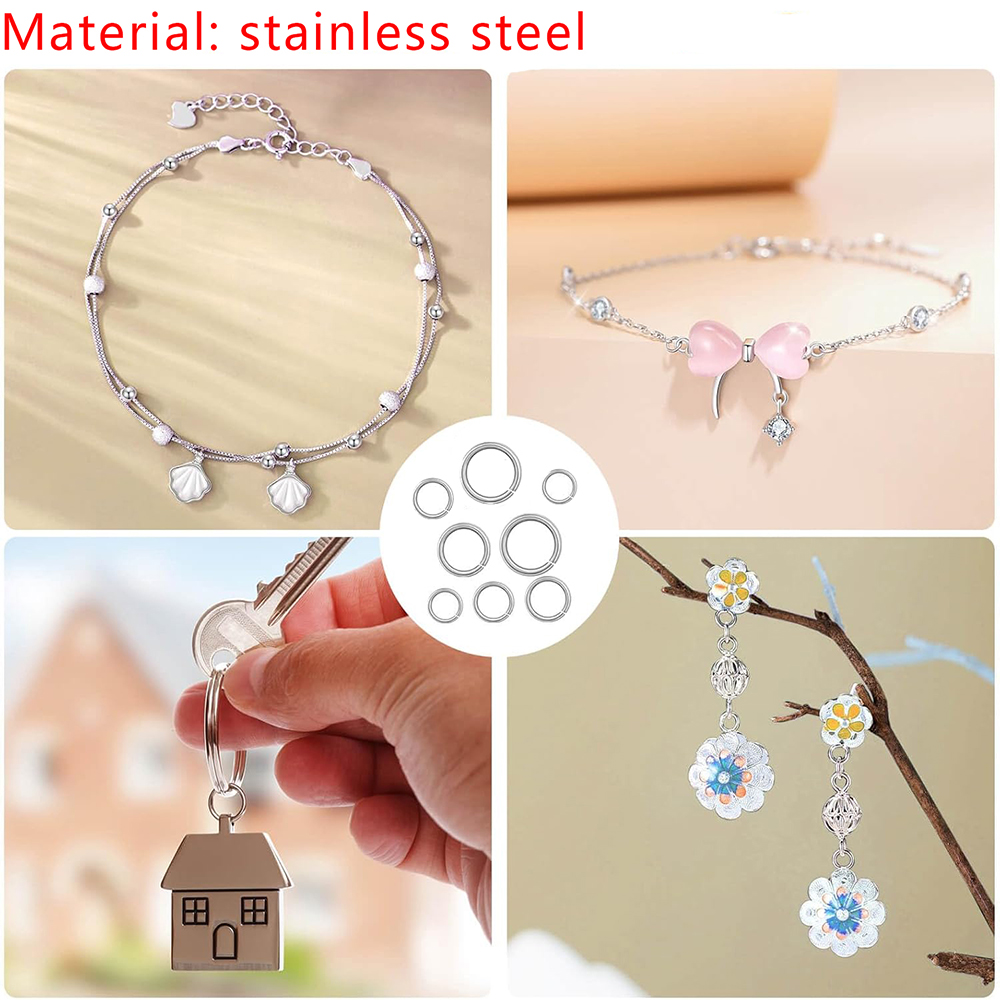 ห่วงสแตนเลส 1200 ชิ้น และห่วงแ - Hoop Earrings บทวิจารณ์และราคา
