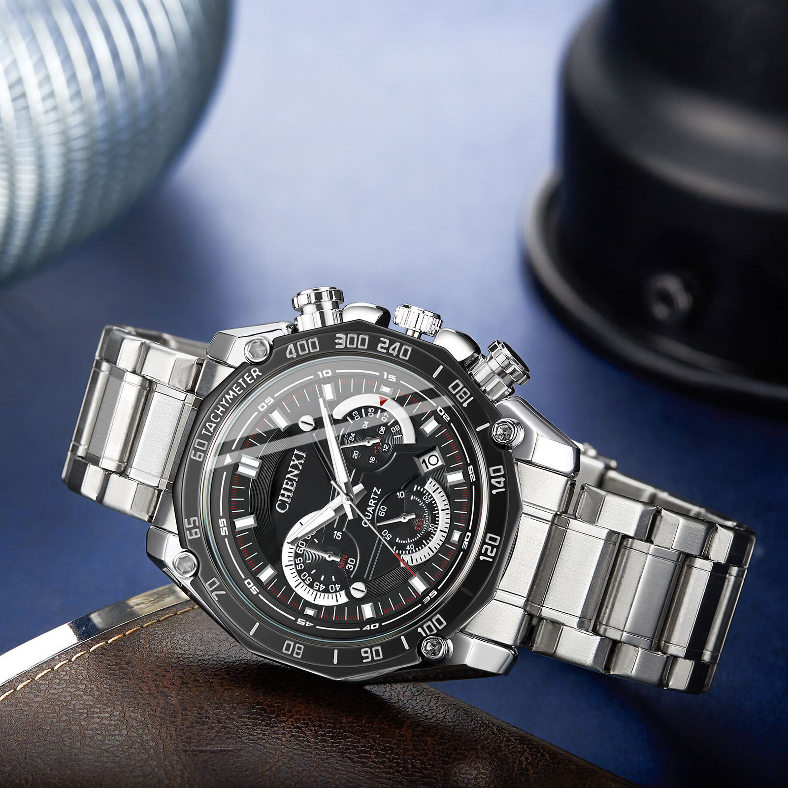 CHENXI นาฬิกาข้อมือผู้ชายสแตนเ - Jewelry Inspired Watches บทวิจารณ์และราคา