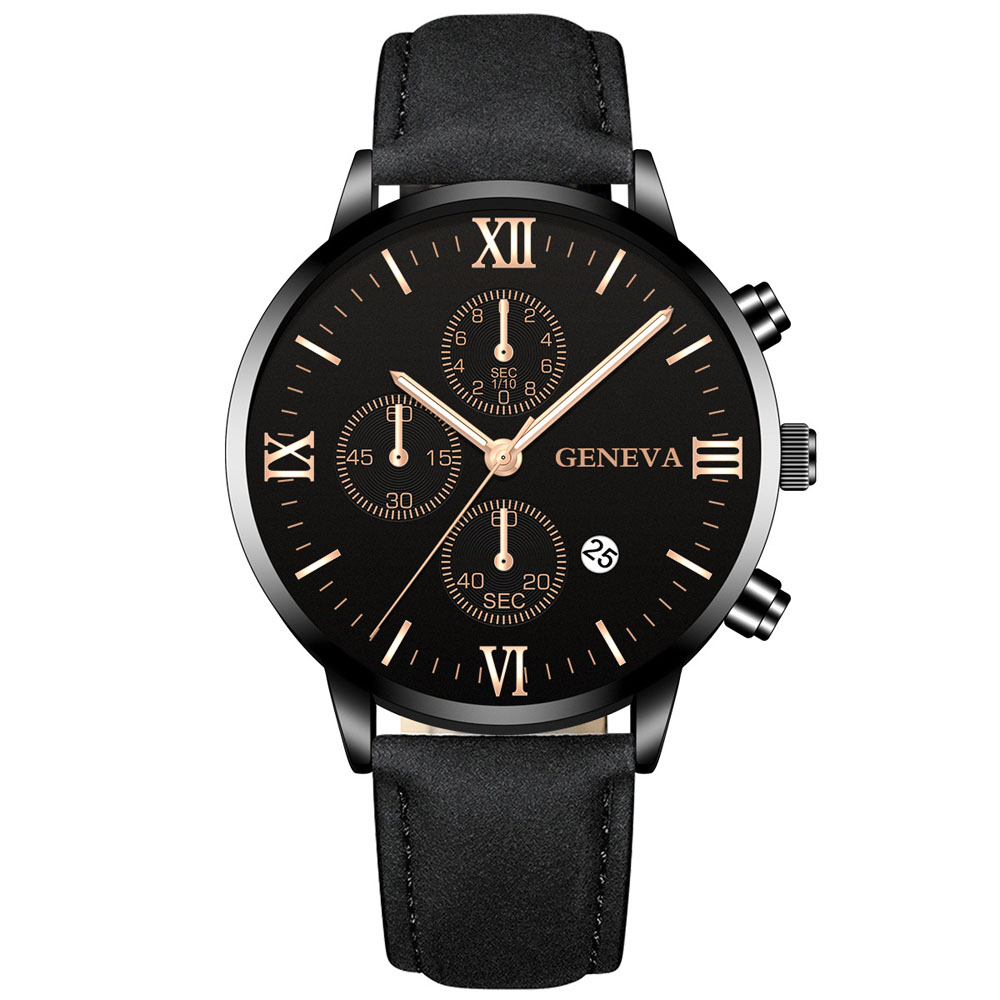 เจนีวาแฟชั่นผู้ชายวันที่กรณีโล - Jewelry Inspired Watches บทวิจารณ์และราคา