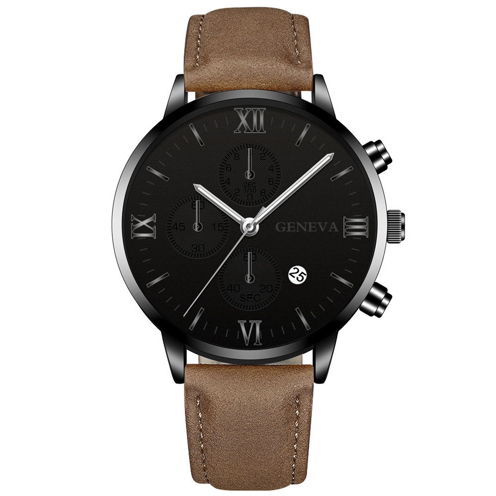 เจนีวาแฟชั่นผู้ชายวันที่กรณีโล - Jewelry Inspired Watches บทวิจารณ์และราคา