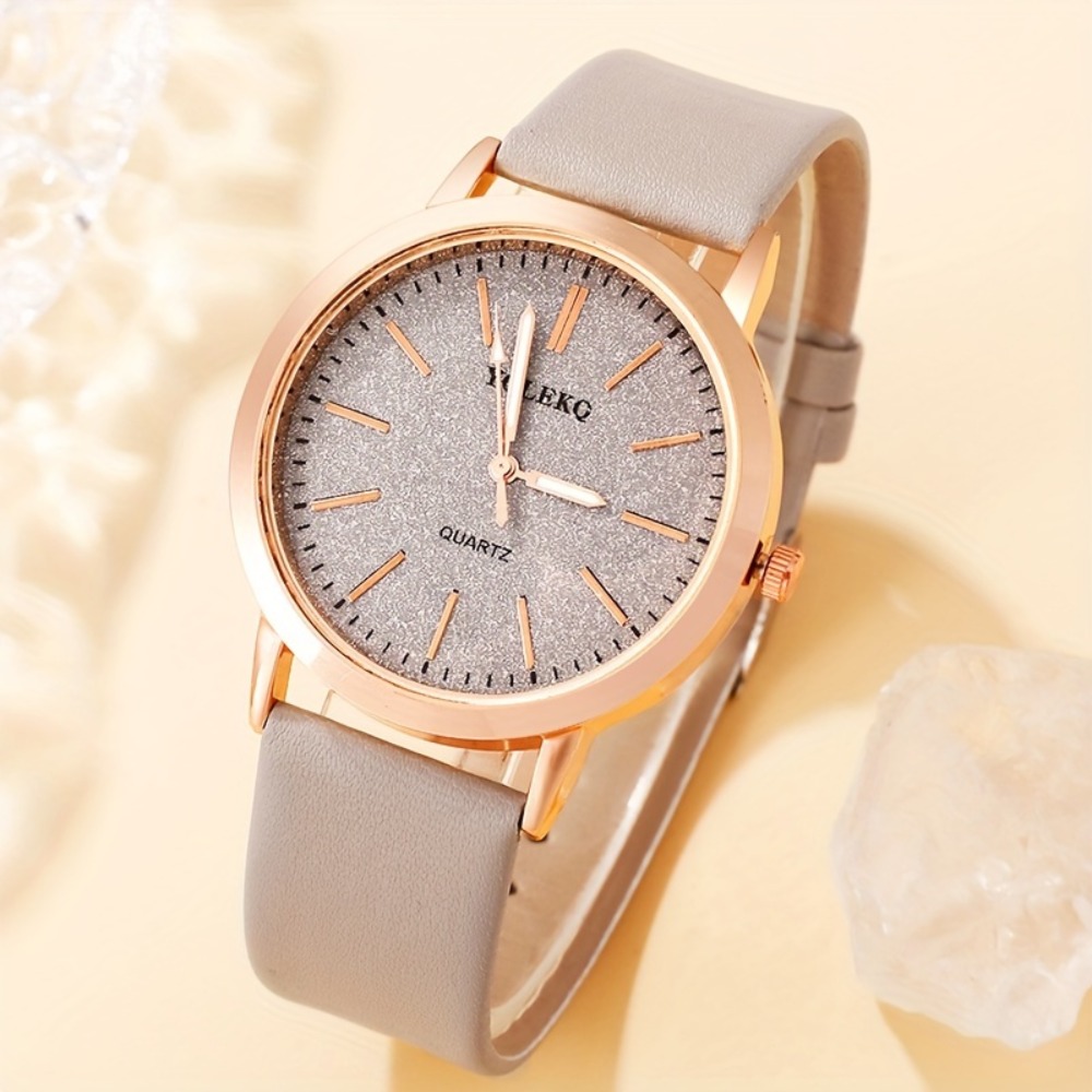 นาฬิกาควอตซ์ผู้หญิงดีไซน์เรียบ - Unique Jewelry Watches บทวิจารณ์และราคา