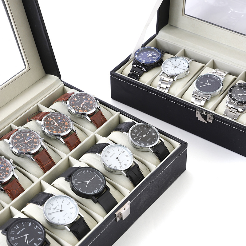 กล่องเก็บนาฬิกา 1 ชิ้น จุได้ 6 - Jewelry Box That Holds Watches บทวิจารณ์และราคา