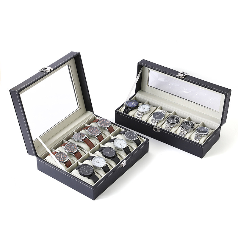 กล่องเก็บนาฬิกา 1 ชิ้น จุได้ 6 - Jewelry Box That Holds Watches บทวิจารณ์และราคา