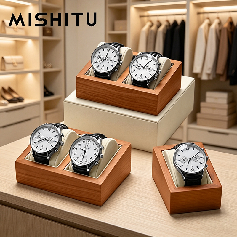 กล่องเก็บนาฬิกาข้อมือไม้แท้ MI - Watch Display Box บทวิจารณ์และราคา