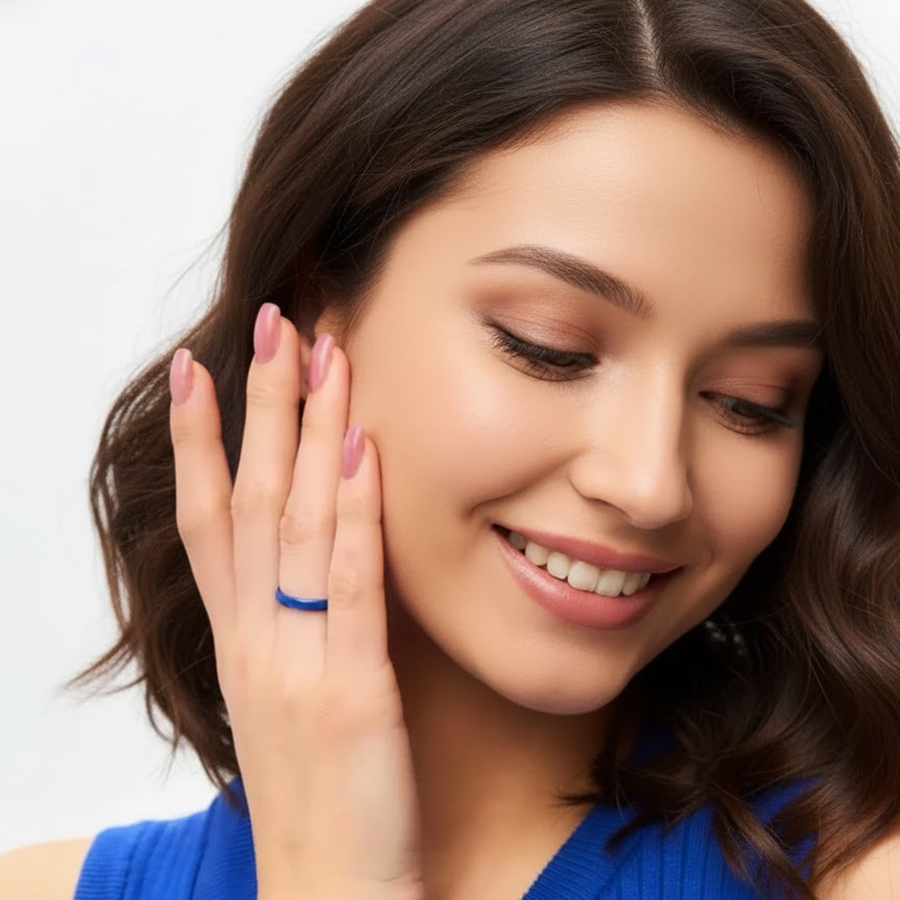 แหวนแต่งงานเซรามิก 3 มม. สำหรั - Minimalist Ring Stackable บทวิจารณ์และราคา
