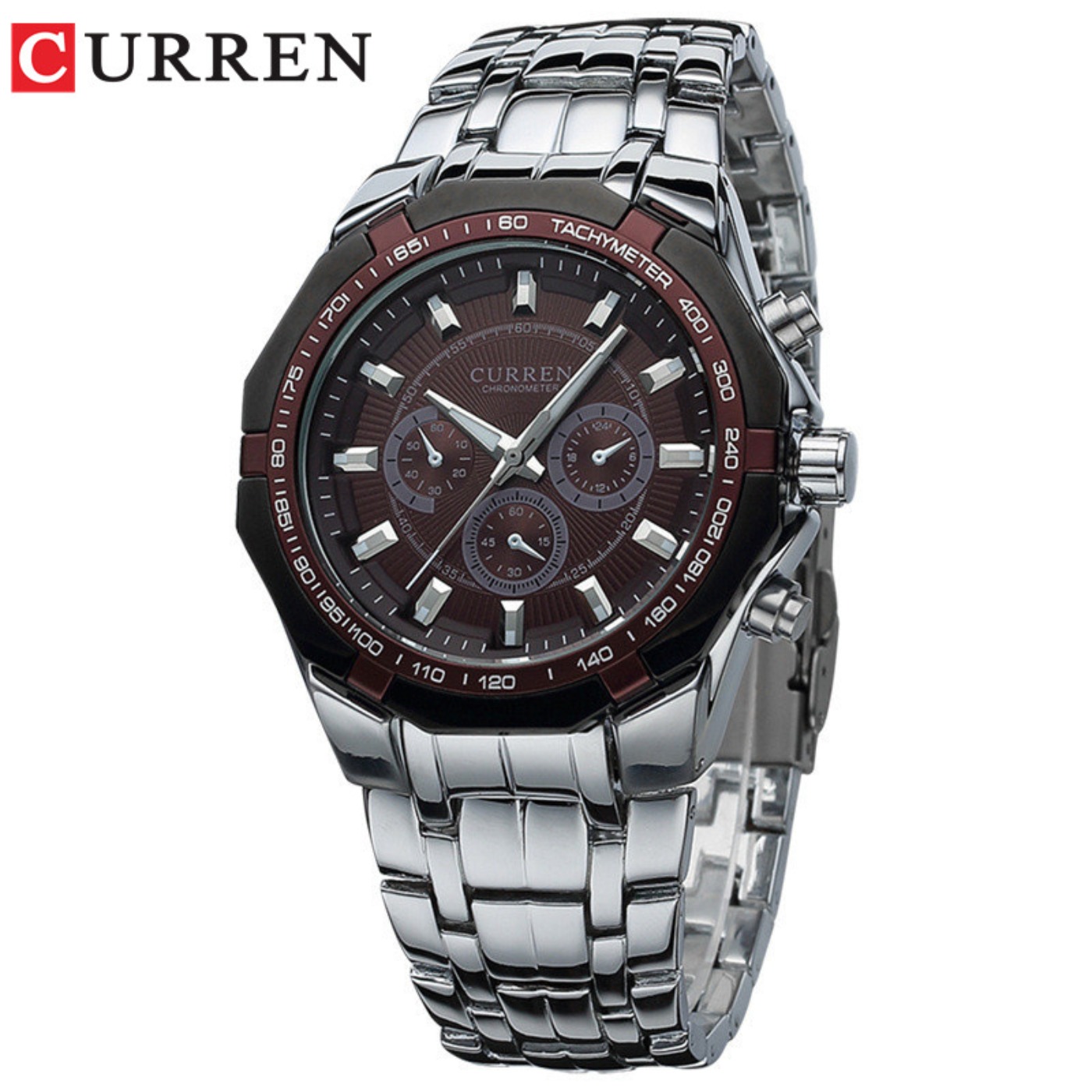 CURREN ผู้ชายแบรนด์หรูทหารกีฬา - Jewelry Inspired Watches บทวิจารณ์และราคา