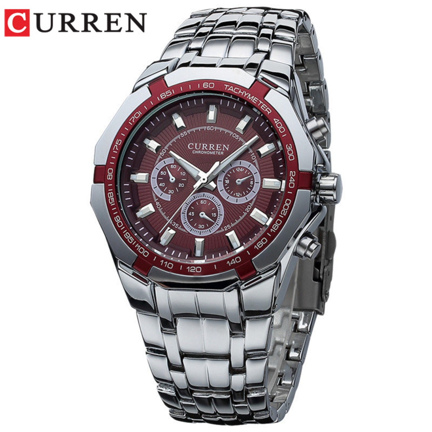 CURREN ผู้ชายแบรนด์หรูทหารกีฬา - Jewelry Inspired Watches บทวิจารณ์และราคา