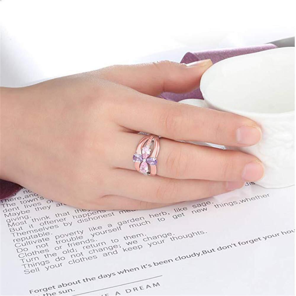 Amxiu ปรับแต่งขนาดใหญ่แหวนชื่อ - Birthstone Ring Set บทวิจารณ์และราคา