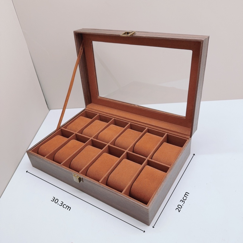กล่องนาฬิกาไม้ 6/10/12 กริดนาฬ - Jewelry Box That Holds Watches บทวิจารณ์และราคา