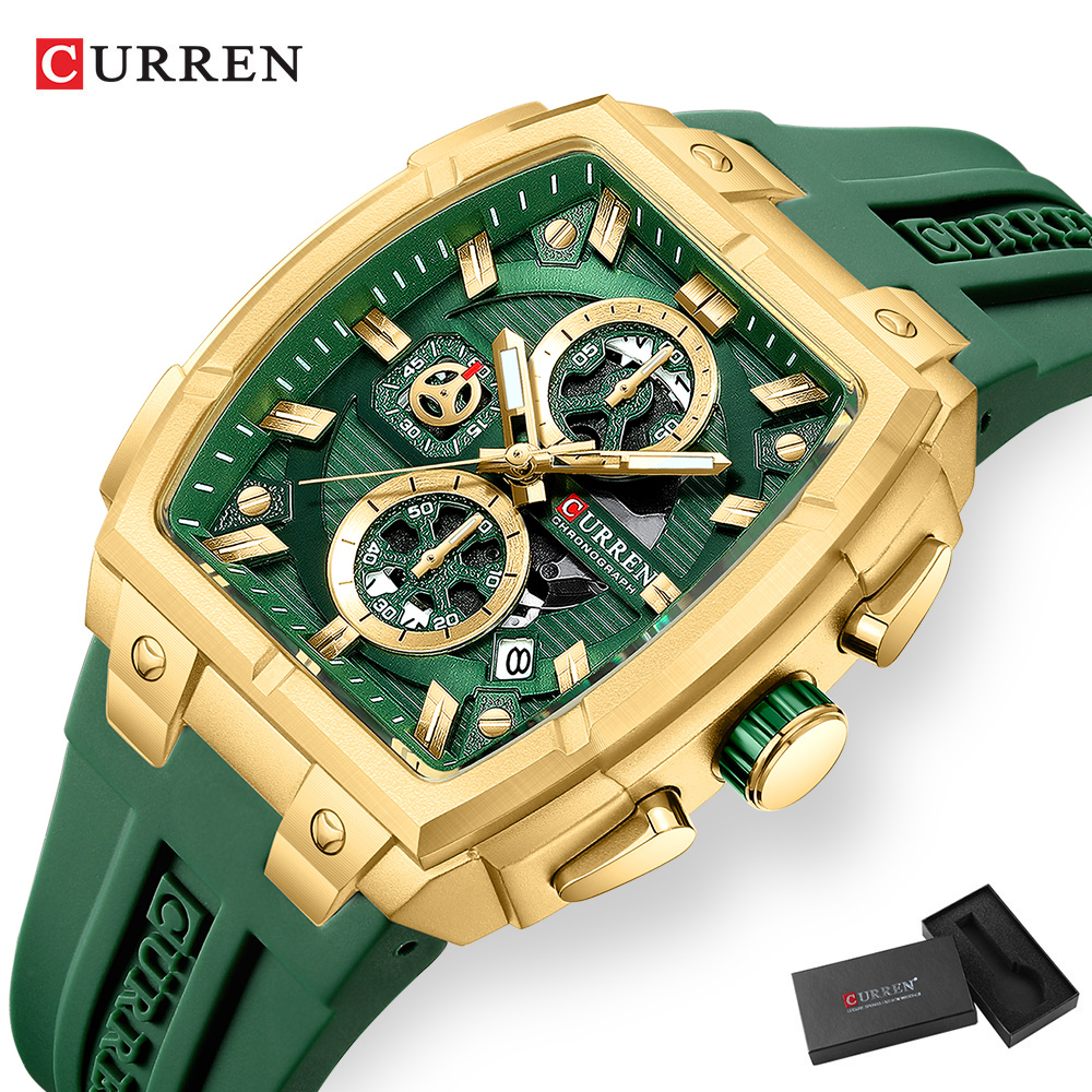 CURREN นาฬิกาวินเทจสุดหรูสำหรั - Jewellery Watch บทวิจารณ์และราคา