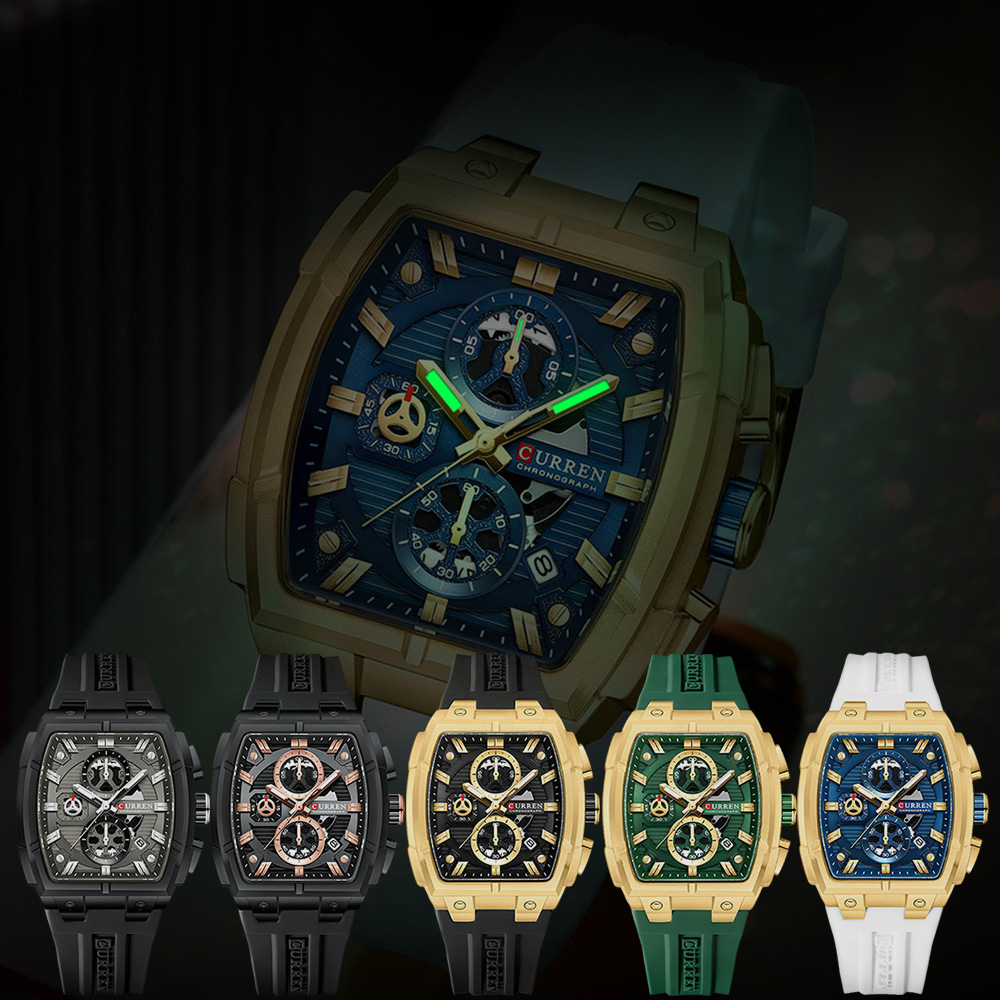 CURREN นาฬิกาวินเทจสุดหรูสำหรั - Jewellery Watch บทวิจารณ์และราคา