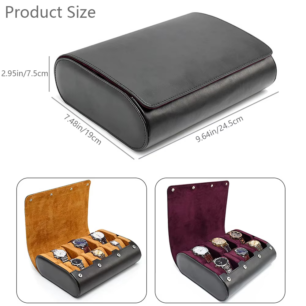 กล่องใส่นาฬิกาสำหรับเดินทาง สำ - Watch Display Box บทวิจารณ์และราคา