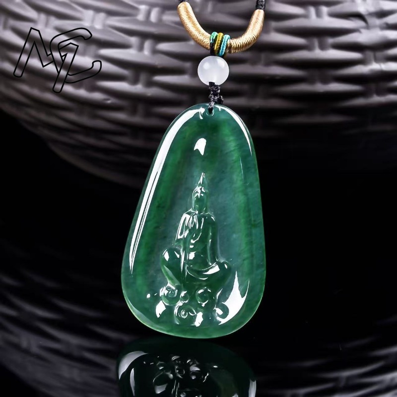 จี้พระพุทธรูปหยกสีน้ำเงินธรรมช - The Jewelry & Watches บทวิจารณ์และราคา