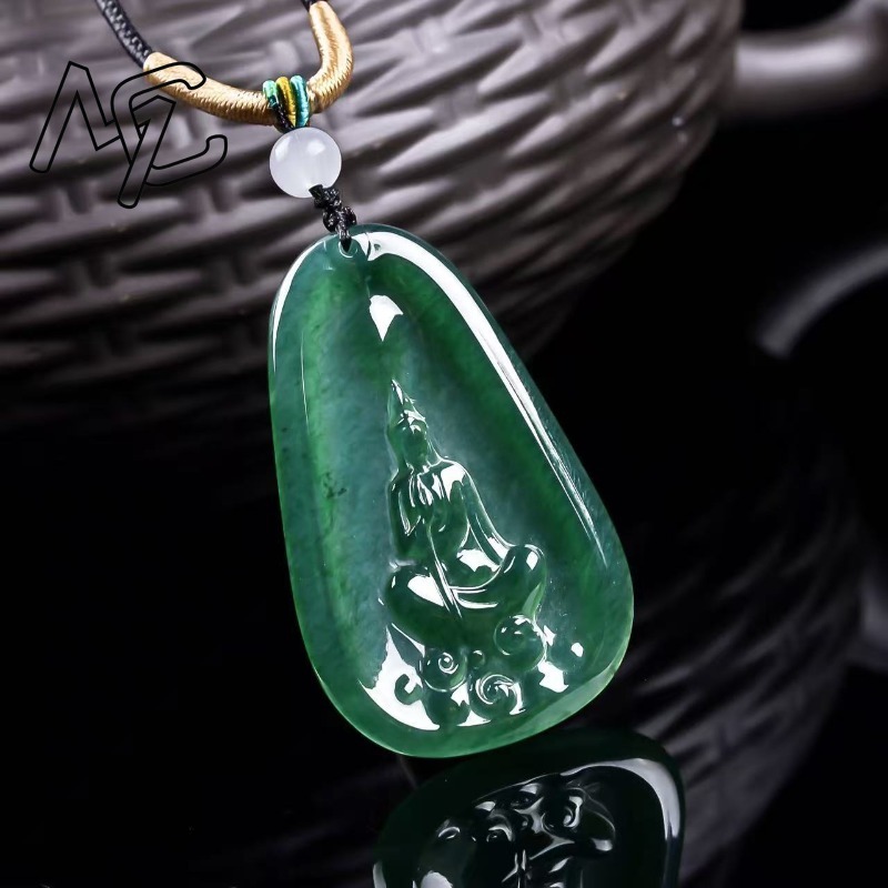 จี้พระพุทธรูปหยกสีน้ำเงินธรรมช - The Jewelry & Watches บทวิจารณ์และราคา