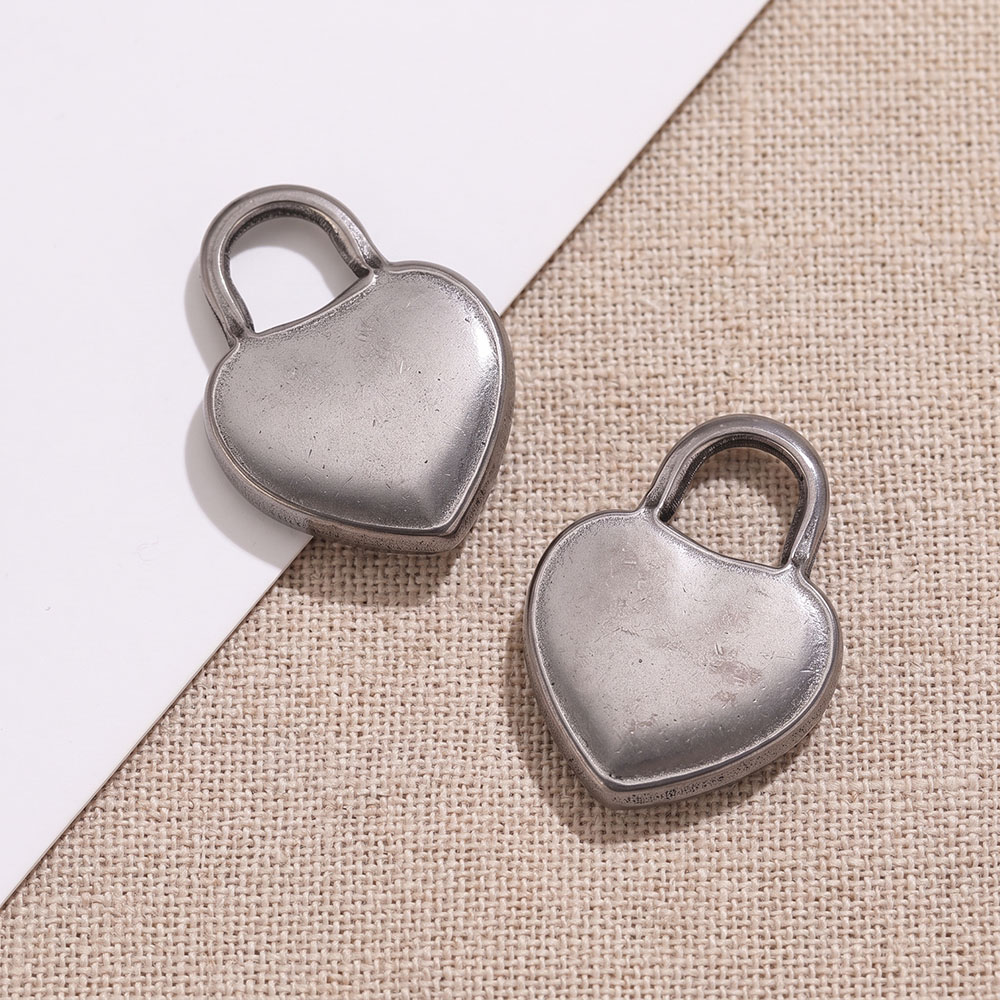 จี้สแตนเลส 304L รูปหัวใจ 5/10  - Moon Star Earrings บทวิจารณ์และราคา