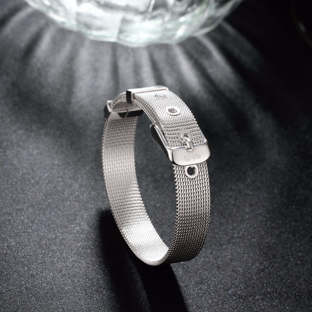 แฟชั่นเข็มขัดเงินแท้ 925 เครื่ - Fine Jewelry Watches Women บทวิจารณ์และราคา