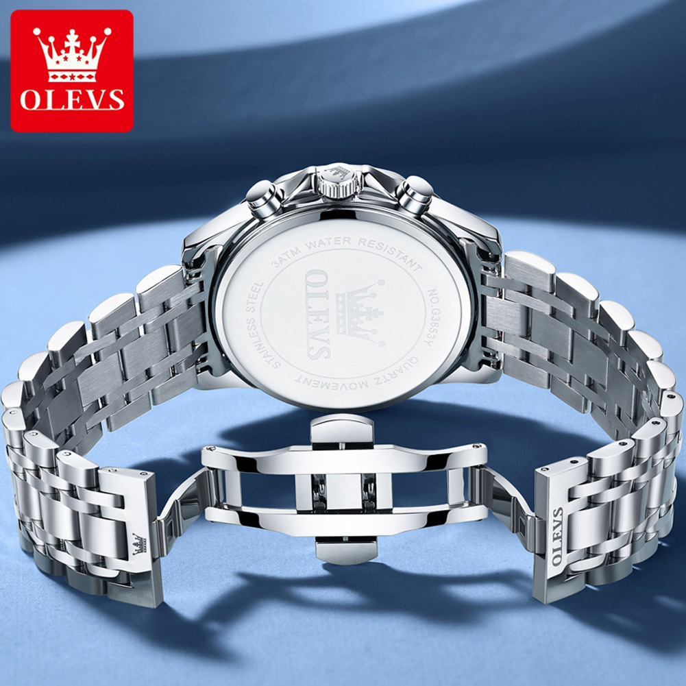นาฬิกาข้อมือผู้ชาย OLEVS 3653  - Jewelry Inspired Watches บทวิจารณ์และราคา
