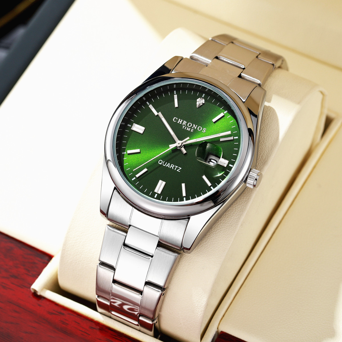 CHRONOS แบรนด์หรู Man นาฬิกาข้ - Jewelry Inspired Watches บทวิจารณ์และราคา