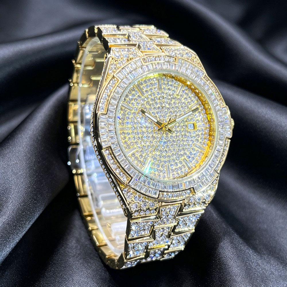 นาฬิกาข้อมือผู้ชายสีทองสุดฮิต  - Jewelry And Watches Luxury Brand บทวิจารณ์และราคา