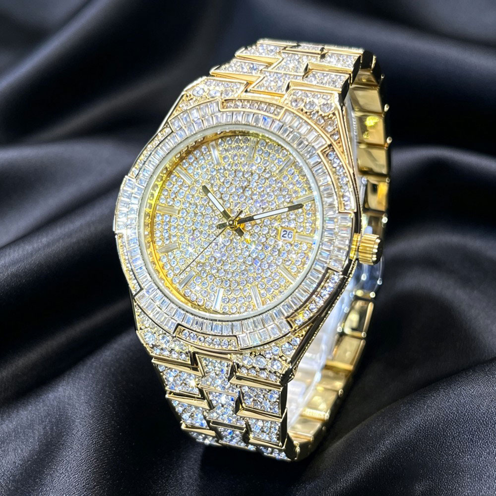 นาฬิกาข้อมือผู้ชายสีทองสุดฮิต  - Jewelry And Watches Luxury Brand บทวิจารณ์และราคา