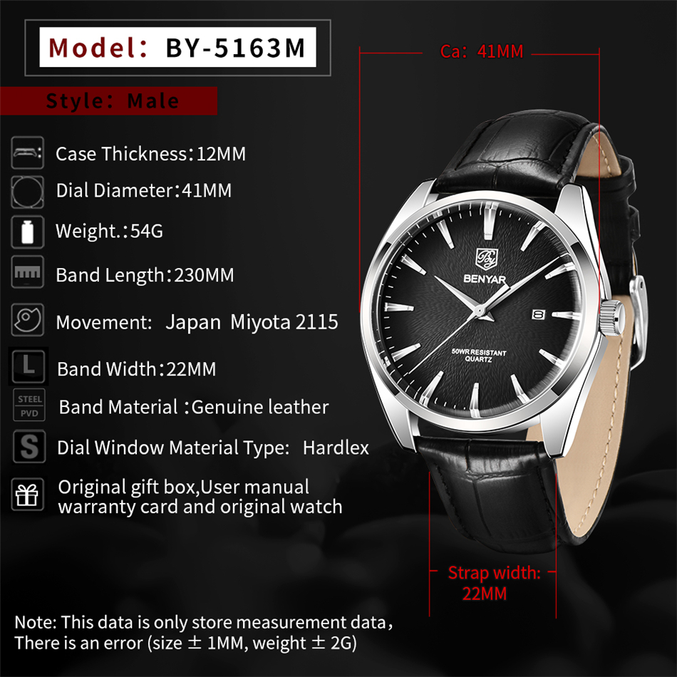 นาฬิกาข้อมือแบรนด์หรู Benyar 5 - Jewelry Inspired Watches บทวิจารณ์และราคา