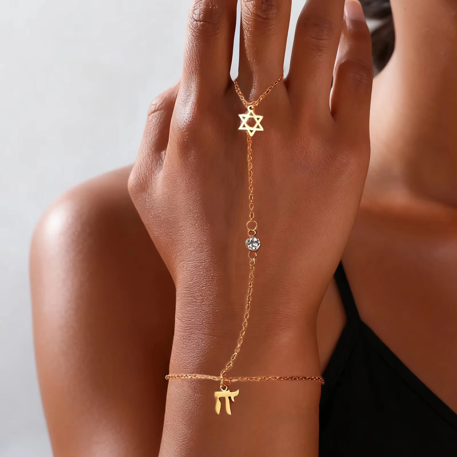 กำไลข้อมือรูปดาวหกแฉกของชาวยิว - The Jewelry & Watches บทวิจารณ์และราคา