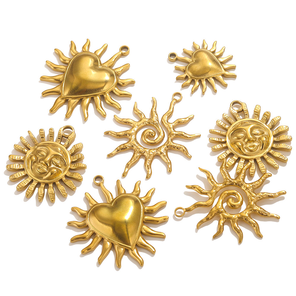 5ชิ้นสแตนเลสยิ้มดวงอาทิตย์เสน่ - Moon Star Earrings บทวิจารณ์และราคา