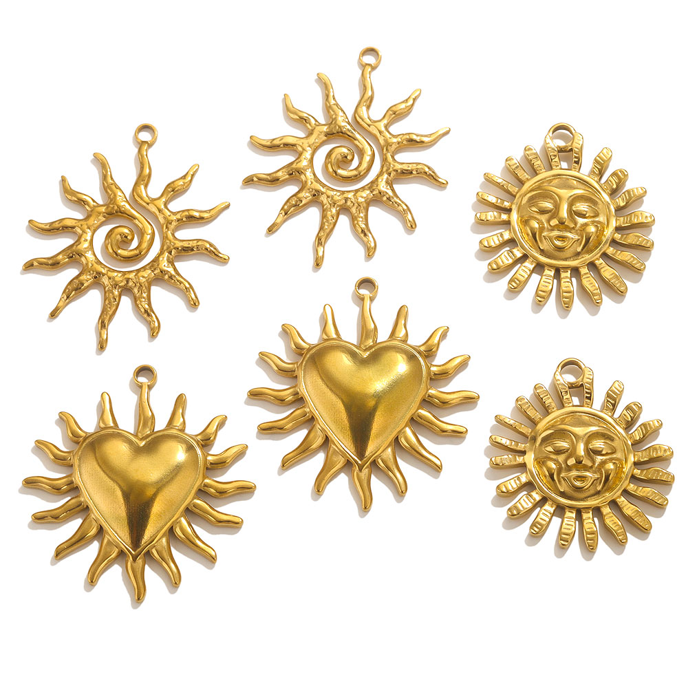 5ชิ้นสแตนเลสยิ้มดวงอาทิตย์เสน่ - Moon Star Earrings บทวิจารณ์และราคา