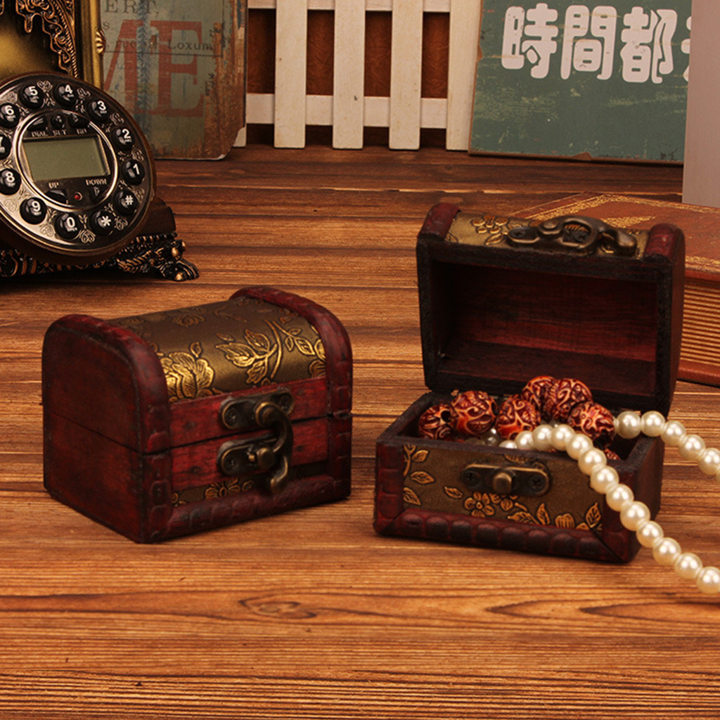 กล่องเครื่องประดับไม้สไตล์จีนโ - Hoop Earrings บทวิจารณ์และราคา