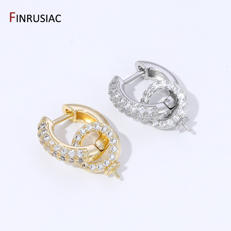 ต่างหูห่วงทอง 18K ชุบทองเหลือง - Hoop Earrings บทวิจารณ์และราคา