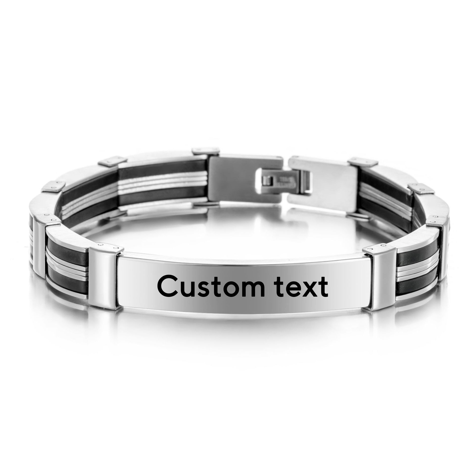 กำไลข้อมือสแตนเลสสตีลแบบพังก์ส - Jewelry Clasp Watches บทวิจารณ์และราคา