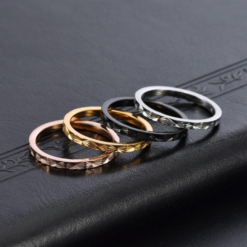 Kolmnsta 2 มม.ไทเทเนียมเหล็ก S - Minimalist Ring Stackable บทวิจารณ์และราคา