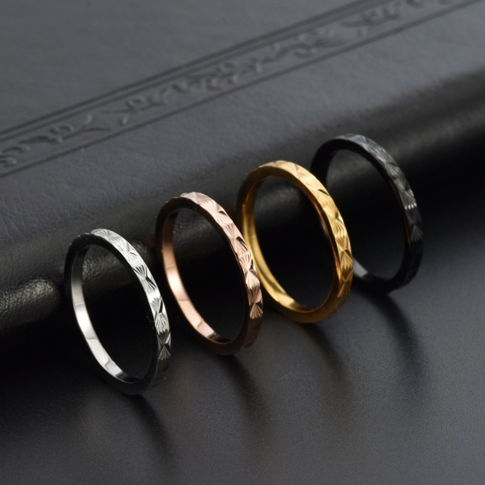 Kolmnsta 2 มม.ไทเทเนียมเหล็ก S - Minimalist Ring Stackable บทวิจารณ์และราคา