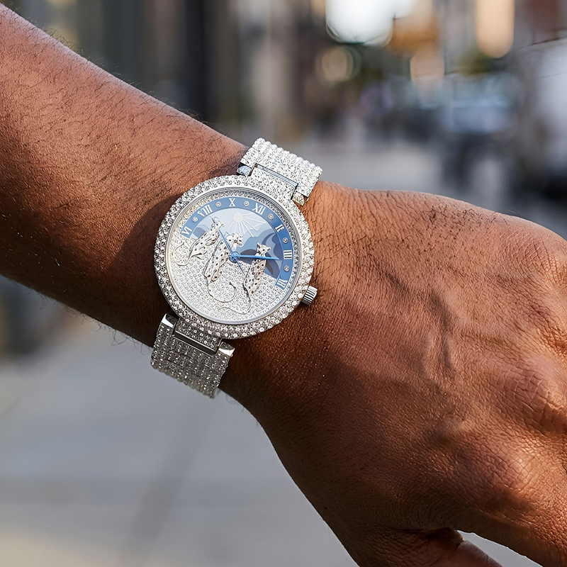 นาฬิกาผู้ชาย ลายดวงอาทิตย์และเ - Jewelry And Watches Luxury Brand บทวิจารณ์และราคา