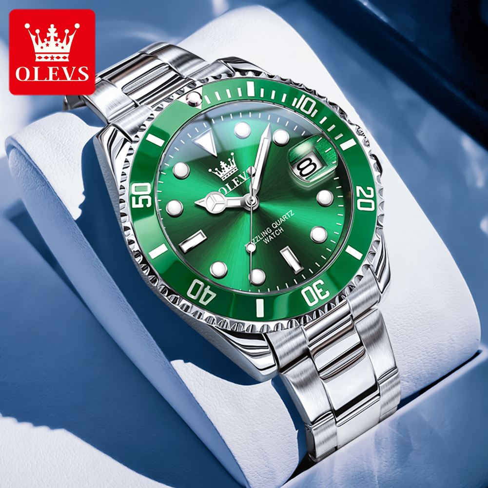 OLEVS นาฬิกาผู้ชาย 5885G แบรนด - Jewelry Inspired Watches บทวิจารณ์และราคา