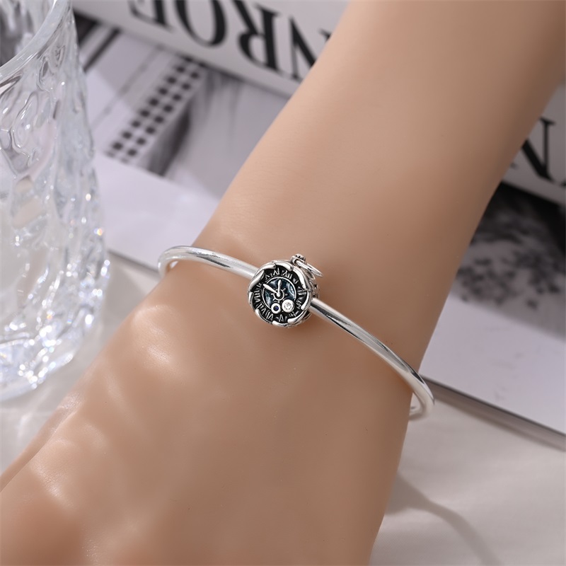 ชาร์มเงินแท้ 925 ประดับเพชร CZ - Fine Jewelry Watches Women บทวิจารณ์และราคา