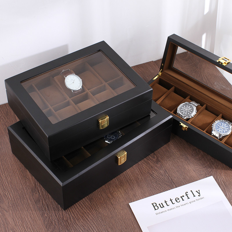 กล่องนาฬิกาไม้ทำมือสุดหรู 6/10 - Jewelry Box That Holds Watches บทวิจารณ์และราคา