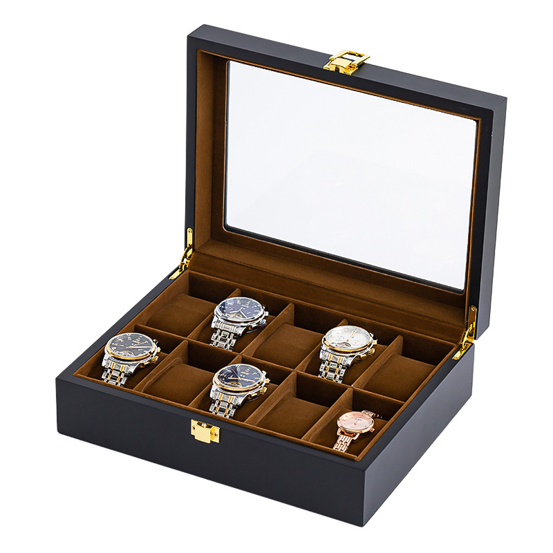 กล่องนาฬิกาไม้ทำมือสุดหรู 6/10 - Jewelry Box That Holds Watches บทวิจารณ์และราคา