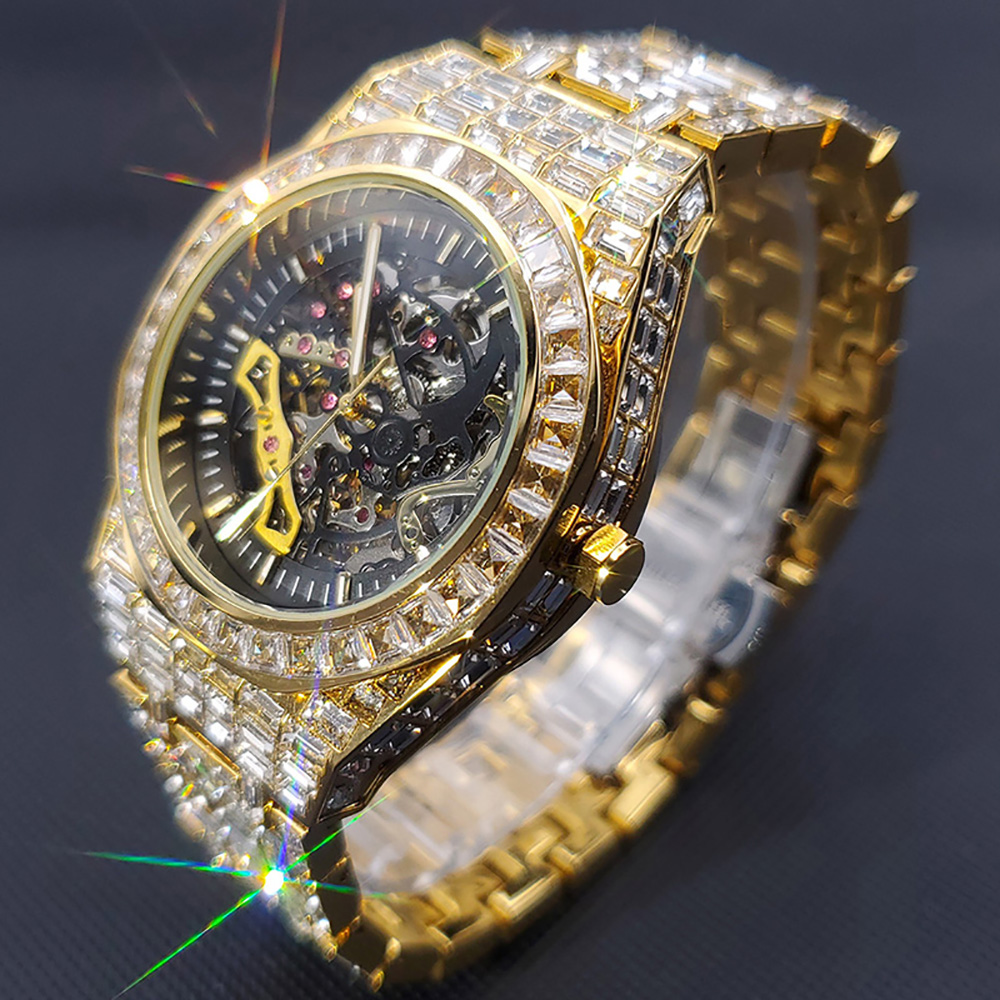 นาฬิกากลไกสำหรับผู้ชายแบรนด์ m - Jewelry And Watches Luxury Brand บทวิจารณ์และราคา
