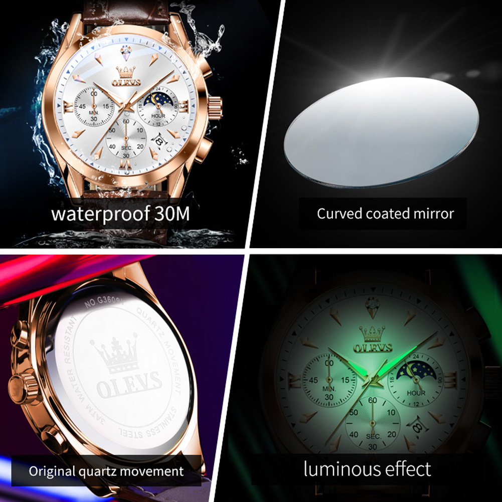 OLEVS ยี่ห้อใหม่แฟชั่นนาฬิกาคว - Jewelry Inspired Watches บทวิจารณ์และราคา