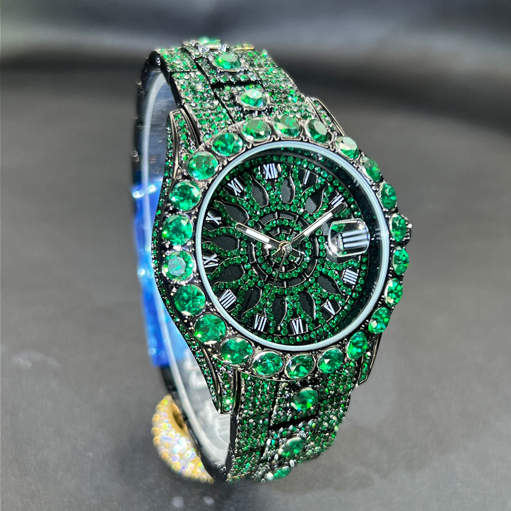 นาฬิกาข้อมือผู้ชายสีเขียว รุ่น - Jewelry And Watches Luxury Brand บทวิจารณ์และราคา