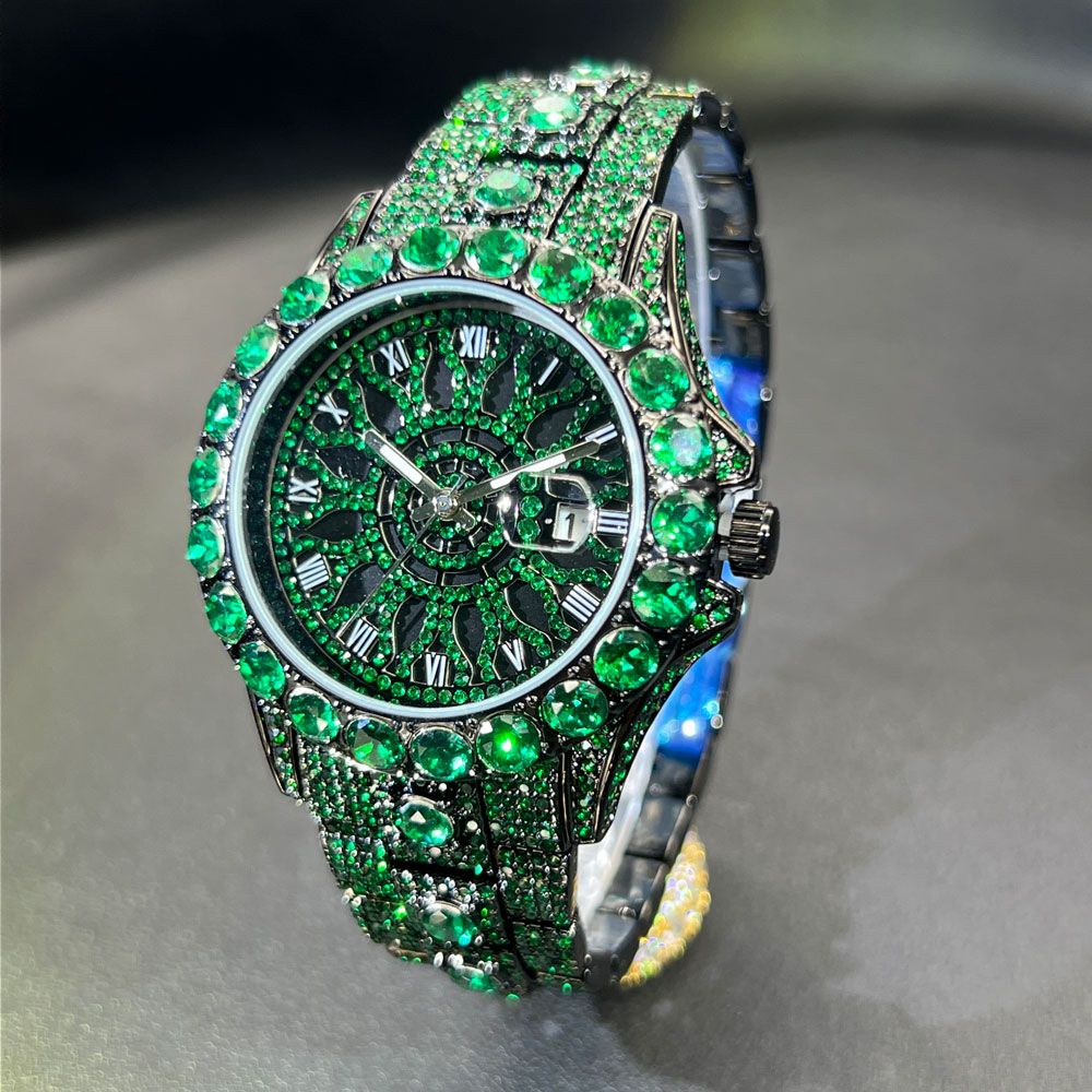 นาฬิกาข้อมือผู้ชายสีเขียว รุ่น - Jewelry And Watches Luxury Brand บทวิจารณ์และราคา