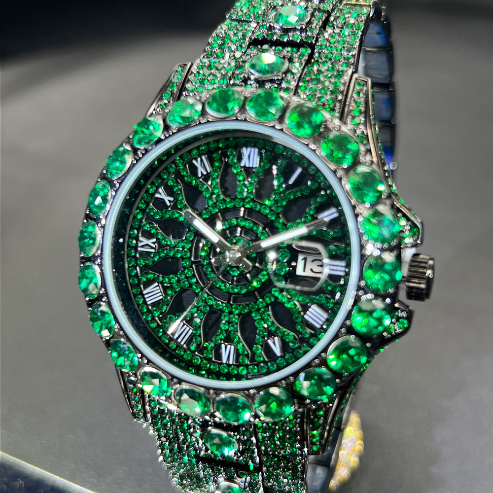 นาฬิกาข้อมือผู้ชายสีเขียว รุ่น - Jewelry And Watches Luxury Brand บทวิจารณ์และราคา